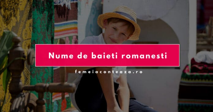 Nume de băieți românești
