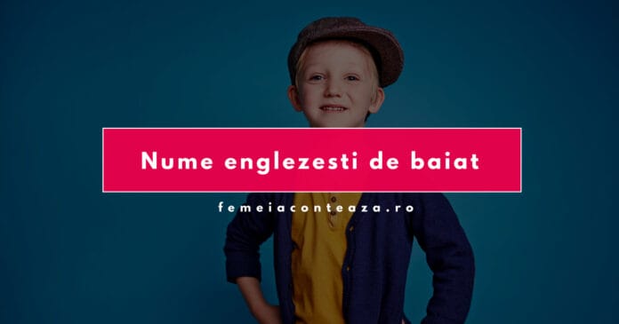 Nume englezești de băiat