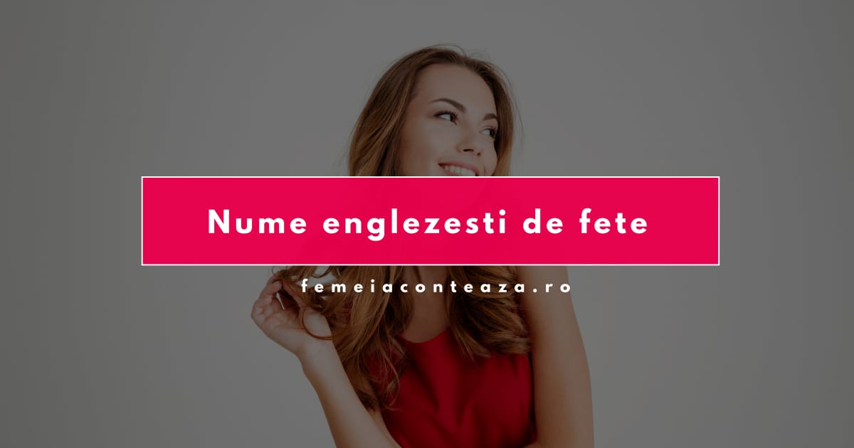 Nume englezești de fete